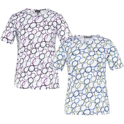 wedolina Damenshirt „Gerlinde“, 2 Stück, Größe: L wedolina Damenshirt „Gerlinde“, 2 Stück, Größe: L