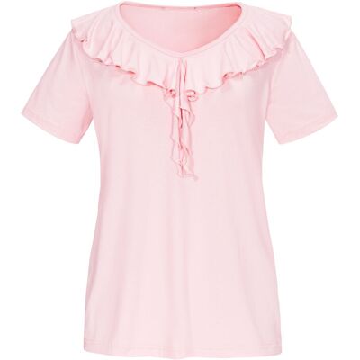 MODERNE HAUSFRAU Damen Bluse "Milano“, Größe: L, rosa MODERNE HAUSFRAU Damen Bluse "Milano“, Größe: L, rosa