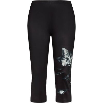 wedolina Capri-Leggings „Miau“, Größe: L wedolina Capri-Leggings „Miau“, Größe: L