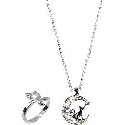 Schmuck Design BY EMMA Schmuck-Set "Katzenwelt", 2-teilig Schmuck Design BY EMMA Schmuck-Set "Katzenwelt", 2-teilig