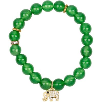 MODERNE HAUSFRAU Edelstein-Armband mit Anhänger MODERNE HAUSFRAU Edelstein-Armband mit Anhänger