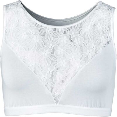 MODERNE HAUSFRAU Dekolleté-Spitzen-Bustier, Größe: L MODERNE HAUSFRAU Dekolleté-Spitzen-Bustier, Größe: L