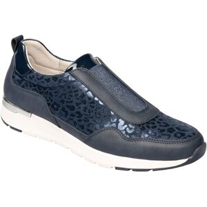 wonderwalk Stretch-Sneaker "Leo", Größe: 39, blau wonderwalk Stretch-Sneaker "Leo", Größe: 39, blau