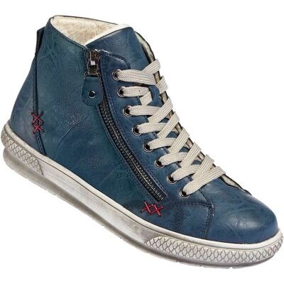 wonderwalk Komfort-Wärme-Knöchelsneaker "Maja", Größe: 37, blau wonderwalk Komfort-Wärme-Knöchelsneaker "Maja", Größe: 37, blau