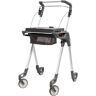 Topro Indoor-Rollator Hestia mit Tablett, klappbar, silber