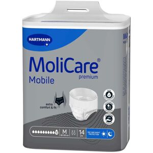 MoliCare Premium Mobile, Saugleistung 2600 ml, 14 Stück, Größe: M MoliCare Premium Mobile, Saugleistung 2600 ml, 14 Stück, Größe: M