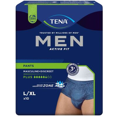 Tena Men Act.Fit Inkontinenz Pants Plus S/M - Inkontinenz-Hosen Tena Men Act.Fit Inkontinenz Pants Plus S/M - Inkontinenz-Hosen