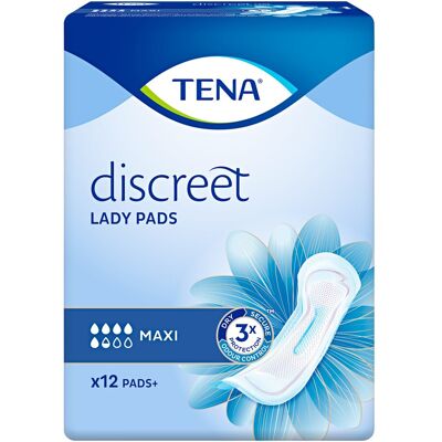Tena Einlagen Lady discreet Maxi, 12 Stück Tena Einlagen Lady discreet Maxi, 12 Stück