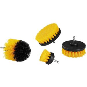 genialoBürstenaufsatz Bohrmaschine, 4-teilig genialoBürstenaufsatz Bohrmaschine, 4-teilig
