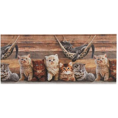 MODERNE HAUSFRAU Küchenläufer "Katzen" MODERNE HAUSFRAU Küchenläufer "Katzen"