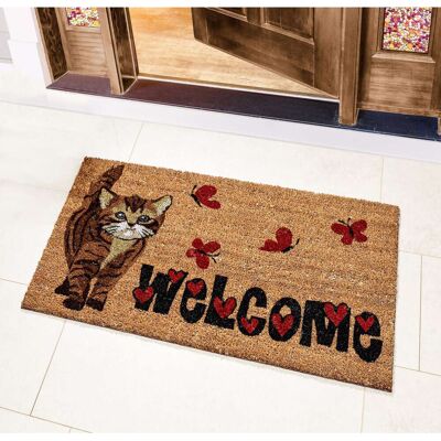 viva domo Kokos-Fußmatte "Welcome" viva domo Kokos-Fußmatte "Welcome"