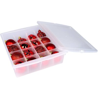 Ruco Aufbewahrungsbox für Christbaumkugel inkl. Deckel Ruco Aufbewahrungsbox für Christbaumkugel inkl. Deckel