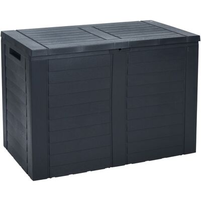 Koopman 175L Gartenschrank aus Kunststoff - Gartenbox mit Deckel Koopman 175L Gartenschrank aus Kunststoff - Gartenbox mit Deckel