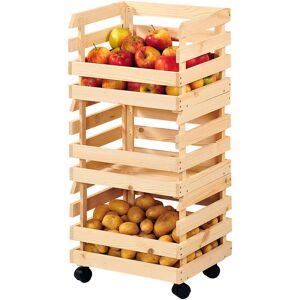 Kesper Kartoffel- und Obsthorde, 3-teilig Kesper Kartoffel- und Obsthorde, 3-teilig