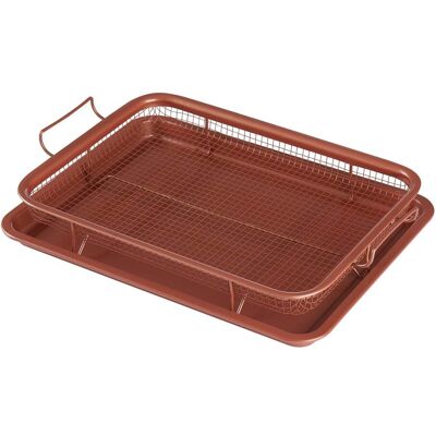 genialoBackblech inkl. Grillkorb "2in1" genialoBackblech inkl. Grillkorb "2in1"