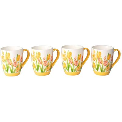 genialoTassen „Tulpen“, 4 Stück genialoTassen „Tulpen“, 4 Stück