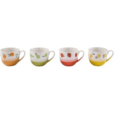 genialoTassen-Set „Früchtchen“, 4 Stück je 465 ml genialoTassen-Set „Früchtchen“, 4 Stück je 465 ml