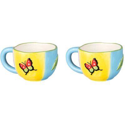 genialoTassen-Set „Sommer“, 2 Stück je 330 ml genialoTassen-Set „Sommer“, 2 Stück je 330 ml
