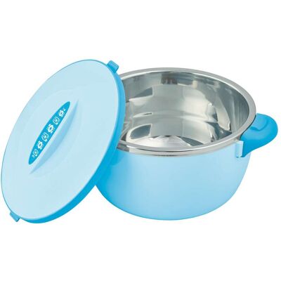 genialo Thermoschüssel - Blau - 2L - Hält Essen Warm genialo Thermoschüssel - Blau - 2L - Hält Essen Warm