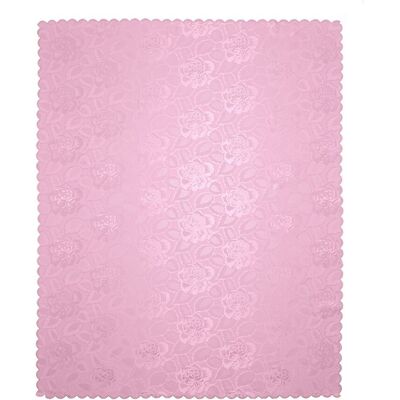 Viva Domo Jasmin Rosé Elegante Jacquard-Tischdecke Viva Domo Jasmin Rosé Elegante Jacquard-Tischdecke