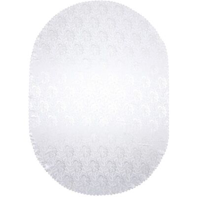 Viva Domo Weiße Jacquard-Tischdecke - Tischdecke Viva Domo Weiße Jacquard-Tischdecke - Tischdecke