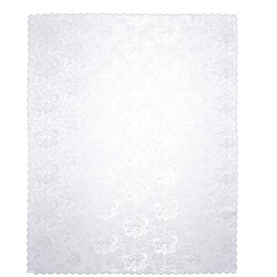 viva domo Jacquard-Tischdecke Jasmin weiss - Tischdecke viva domo Jacquard-Tischdecke Jasmin weiss - Tischdecke