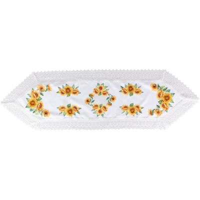viva domo Tischläufer „Sonnenblume“, 140x40 cm viva domo Tischläufer „Sonnenblume“, 140x40 cm