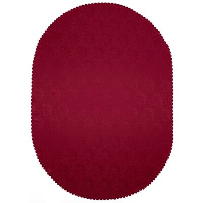Viva Domo Rote Jacquard-Tischdecke - Tischdecke Viva Domo Rote Jacquard-Tischdecke - Tischdecke