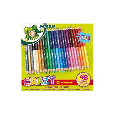 Jolly Supersticks Crazy Buntstifte - 24 Farben Jolly Supersticks Crazy Buntstifte - 24 Farben