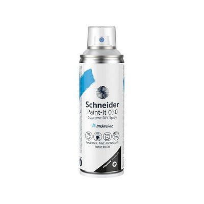 Schneider Paint-It 030 Supreme DIY Acrylspray Sprühfarbe transparent matt, 1 St. Schneider Paint-It 030 Supreme DIY Acrylspray Sprühfarbe transparent matt, 1 St.