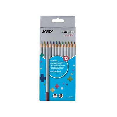 LAMY colorplus metallic Buntstifte farbsortiert, 12 St. LAMY colorplus metallic Buntstifte farbsortiert, 12 St.