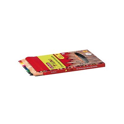 herlitz Trilino Buntstifte farbsortiert, 12 St. herlitz Trilino Buntstifte farbsortiert, 12 St.