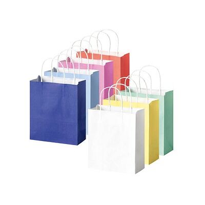 folia Papier-Tragetaschen BASIC M blau, hellblau, rosa, rot, gelb, weiß, mint 18,0 x 21,0 cm, 7 St. folia Papier-Tragetaschen BASIC M blau, hellblau, rosa, rot, gelb, weiß, mint 18,0 x 21,0 cm, 7 St.