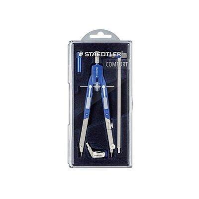 STAEDTLER Zirkel Mars® Comfort 552 blau, 1 St. STAEDTLER Zirkel Mars® Comfort 552 blau, 1 St.