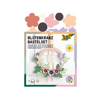 Beige DIY Blumenkranz-Set - Bastelset für 3 Kronen Beige DIY Blumenkranz-Set - Bastelset für 3 Kronen