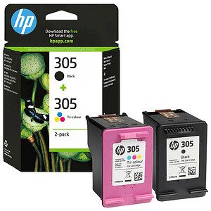 HP 305 (6ZD17AE) schwarz, color Druckerpatronen, 2er-Set schwarz, color