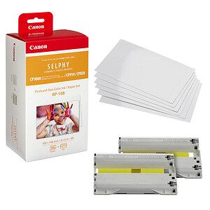 Canon Fotopapier-Set RP-108 10,0 x 14,8 cm glänzend 1 Set weiß