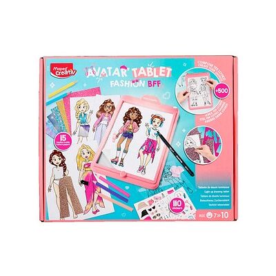 Maped® Creativ Zeichenprojektor AVATAR TABLET FASHION BFF rosa Maped® Creativ Zeichenprojektor AVATAR TABLET FASHION BFF rosa