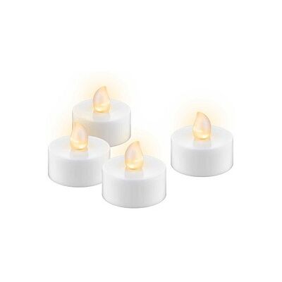goobay LED-Teelichter weiß, 4 St. goobay LED-Teelichter weiß, 4 St.