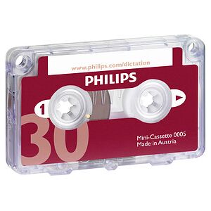 PHILIPS Diktierkassette 2x 15 Min., 1 St. PHILIPS Diktierkassette 2x 15 Min., 1 St.
