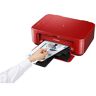 Canon PIXMA MG3650S 3 in 1 Tintenstrahl-Multifunktionsdrucker rot rot