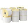 ZEBRA Endlosetikettenrollen für Etikettendrucker 800264-255 weiß, 102,0 x 64,0 mm, 12 x 1100 Etiketten weiß