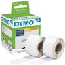 DYMO Endlosetikettenrollen für Etikettendrucker S0722370 weiß, 28,0 x 89,0 mm, 2 x 130 Etiketten weiß