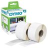 DYMO Endlosetikettenrollen für Etikettendrucker S0722400 weiß, 89,0 x 36,0 mm, 2 x 260 Etiketten weiß