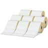 brother Endlosetikettenrollen für Etikettendrucker weiß, 102,0 x 50,0 mm, 8 x 1050 Etiketten weiß