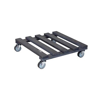 WAGNER® design yourself Pflanzenroller GH 0412 Holz anthrazit quadratisch 38,0 x 38,0 x 9,5 cm, 1 St. WAGNER® design yourself Pflanzenroller GH 0412 Holz anthrazit quadratisch 38,0 x 38,0 x 9,5 cm, 1 St.