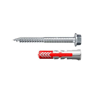 fischer DuoPower ETA 8x40 564790 Dübel mit Schrauben Ø 8 mm x 48 mm, 50 St. fischer DuoPower ETA 8x40 564790 Dübel mit Schrauben Ø 8 mm x 48 mm, 50 St.