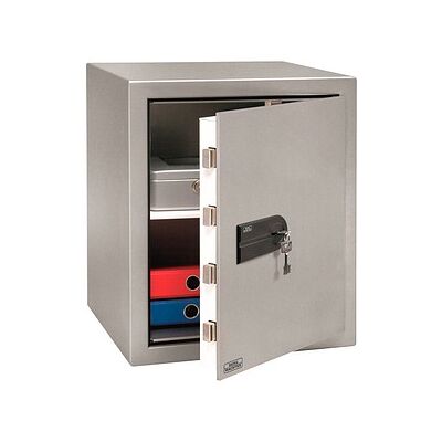 BURG WÄCHTER Tresor MT 660 K Sicherheitsstufe 0 nach EN 1143-1 platingrau 43,0 x 39,0 x 53,0 cm BURG WÄCHTER Tresor MT 660 K Sicherheitsstufe 0 nach EN 1143-1 platingrau 43,0 x 39,0 x 53,0 cm