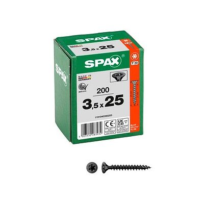 SPAX® Universalschrauben T20 Senkkopf BLAX 1191040350253 3,5 mm x 25 mm, 200 St. SPAX® Universalschrauben T20 Senkkopf BLAX 1191040350253 3,5 mm x 25 mm, 200 St.