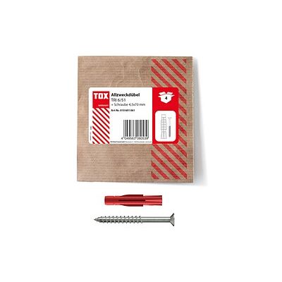 TOX Tri 6x51 mm Dübel - Dübel TOX Tri 6x51 mm Dübel - Dübel